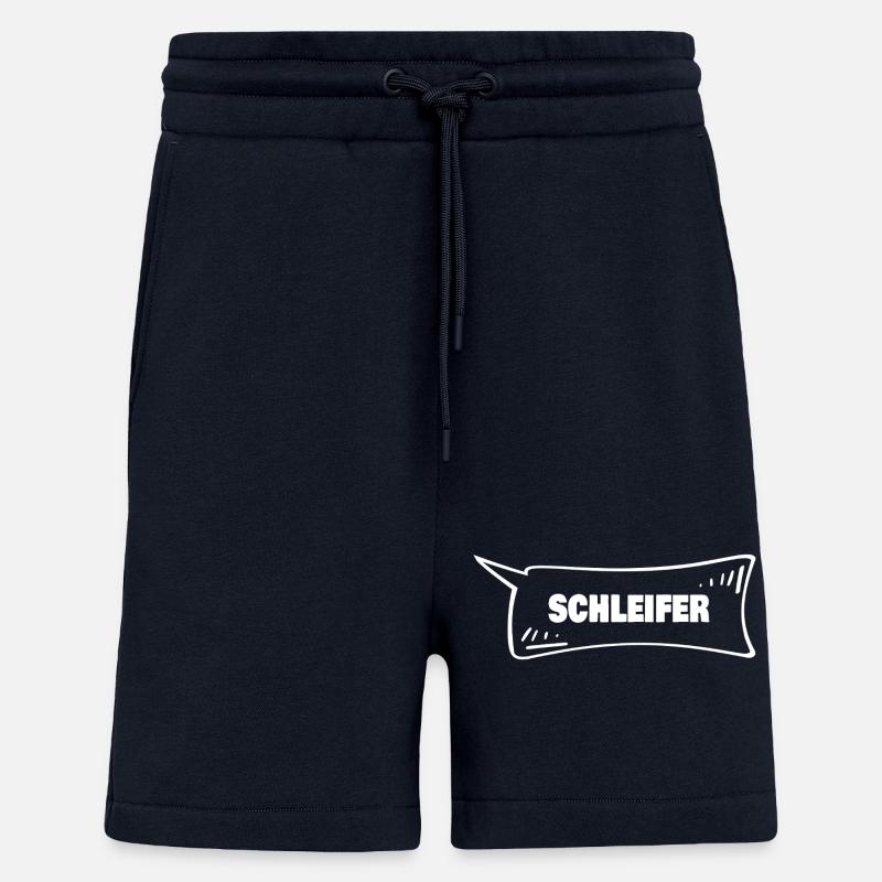 Speech Bubble Grinder - Shorts - made by SPREAD - DARK NAVY