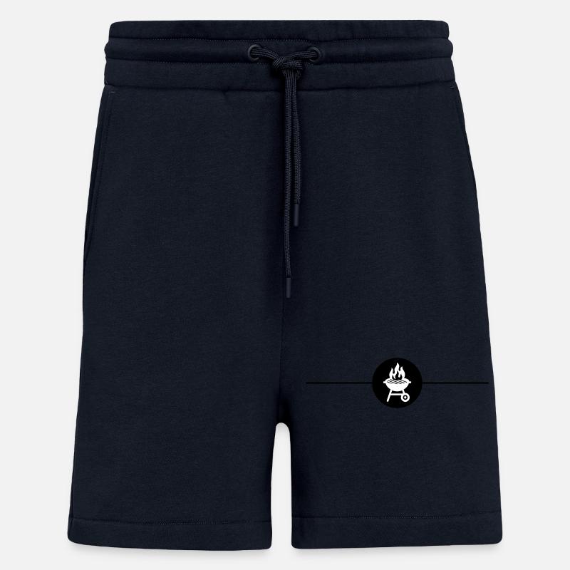 Grill Symbol Grilling Line - Shorts - made by SPREAD - DARK NAVY