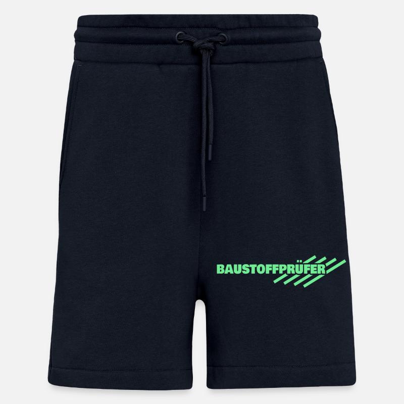 Geschenk für Baustoffprüfer - Shorts - made by SPREAD - DARK NAVY