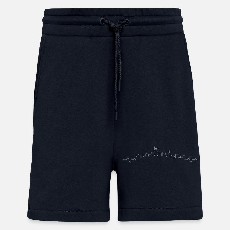 Please upload the design image - Shorts - made by SPREAD - DARK NAVY