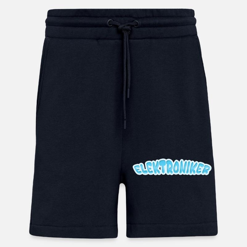 Electronics technician as electronics technician - Shorts - made by SPREAD - DARK NAVY