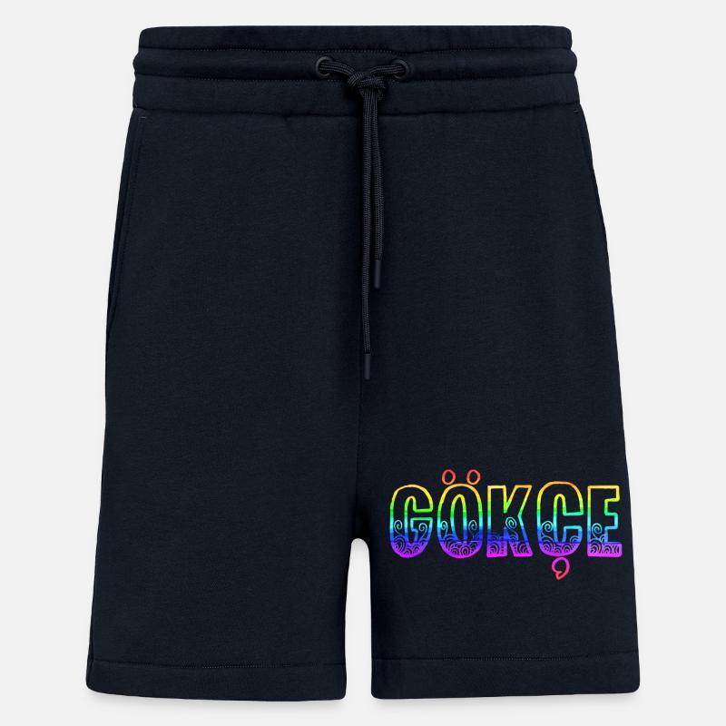 gökçe rs regenbogen - Shorts - made by SPREAD - DARK NAVY
