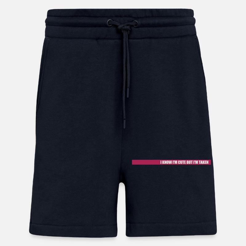 citation mignonne mais prise - Short bio décontracté fabriqué en UE - DARK NAVY
