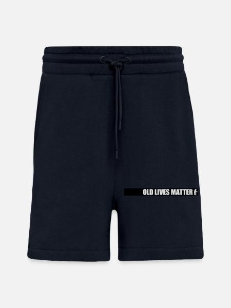 old lives matter quote - Shorts - made by SPREAD - DARK NAVY