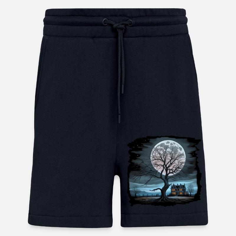 TheTree III - Shorts - made by SPREAD - DARK NAVY
