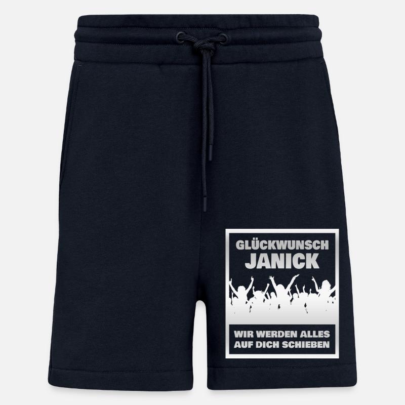 Janick als Kollege - Shorts - made by SPREAD - DARK NAVY