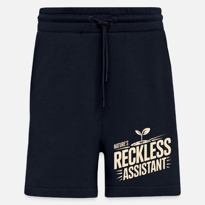 Der rücksichtslose Assistent der Natur - Shorts - made by SPREAD - DARK NAVY