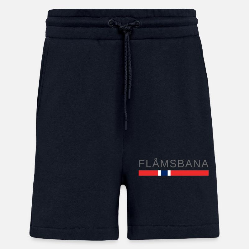 Flåmbahn Norwegen - Shorts - made by SPREAD - DARK NAVY