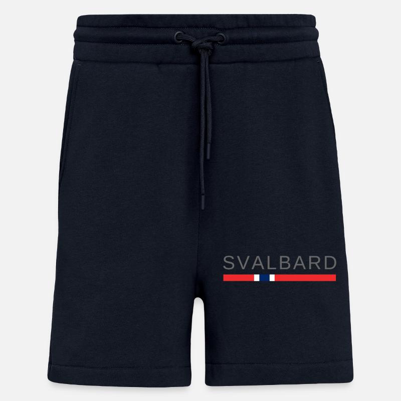 Spitzbergen Norwegen - Shorts - made by SPREAD - DARK NAVY