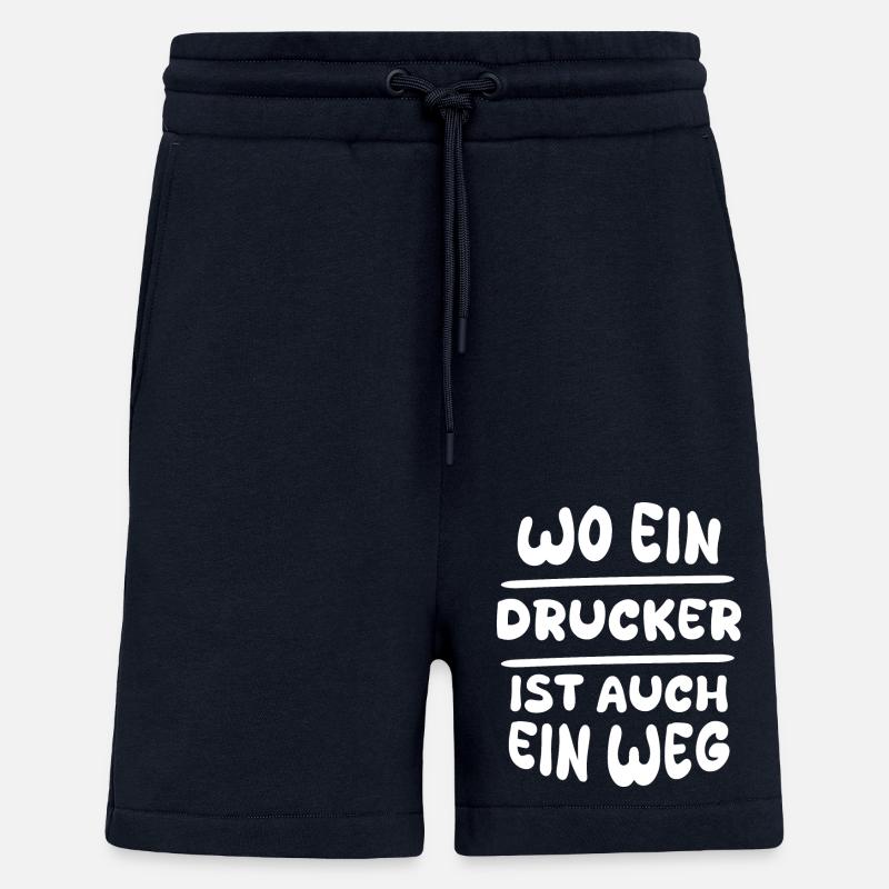 Gift for Printer - Shorts - made by SPREAD - DARK NAVY