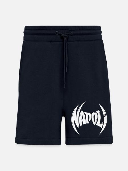 Napoli Crest Typography - Shorts - made by SPREAD - DARK NAVY