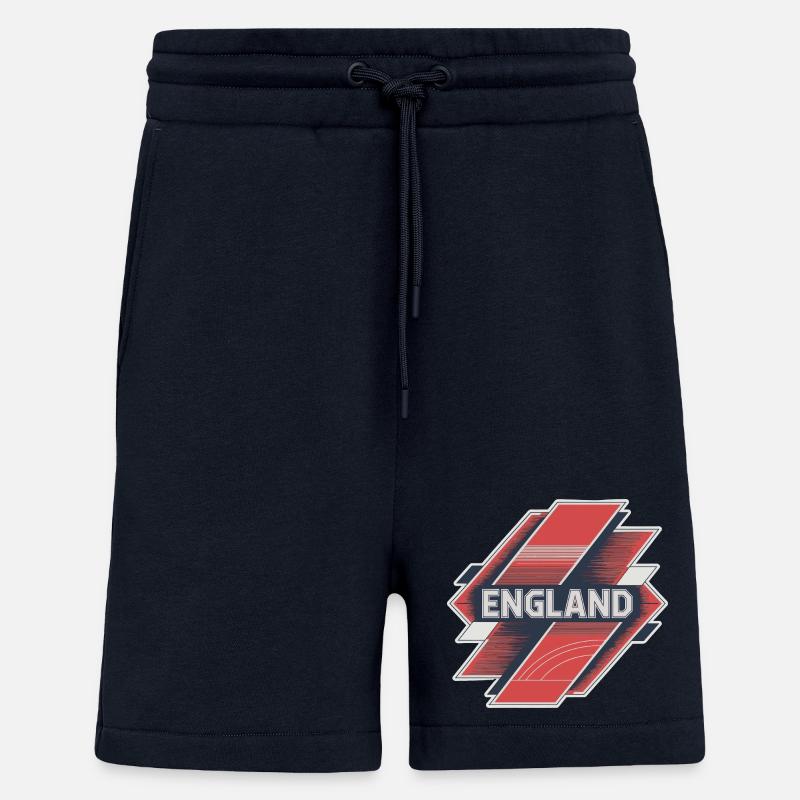 Angleterre - Short bio décontracté fabriqué en UE - DARK NAVY