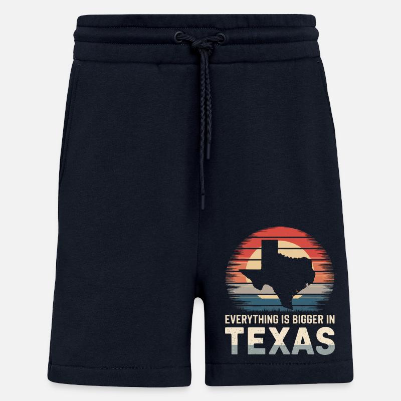 Texas State Texaner Texas - Shorts - made by SPREAD - DARK NAVY