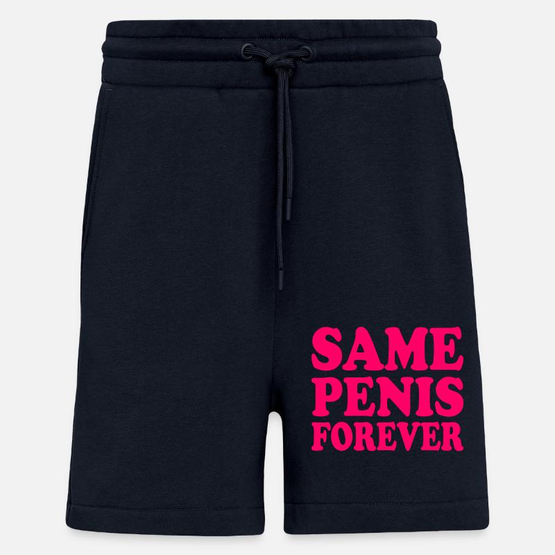 Same penis forever - Short bio décontracté fabriqué en UE - DARK NAVY