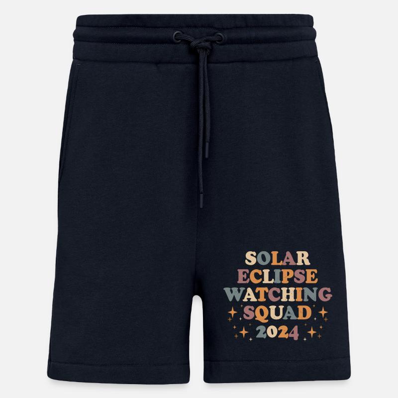 Solar Eclipse 2024 - Shorts - made by SPREAD - DARK NAVY