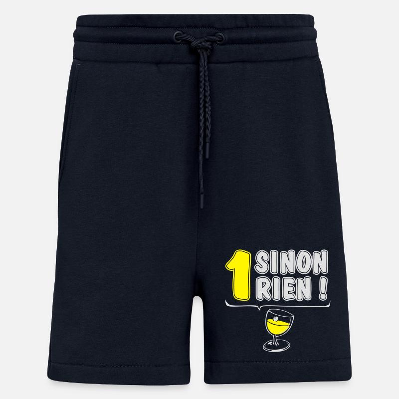 1 gelbe oder nichts - Shorts - made by SPREAD - DARK NAVY