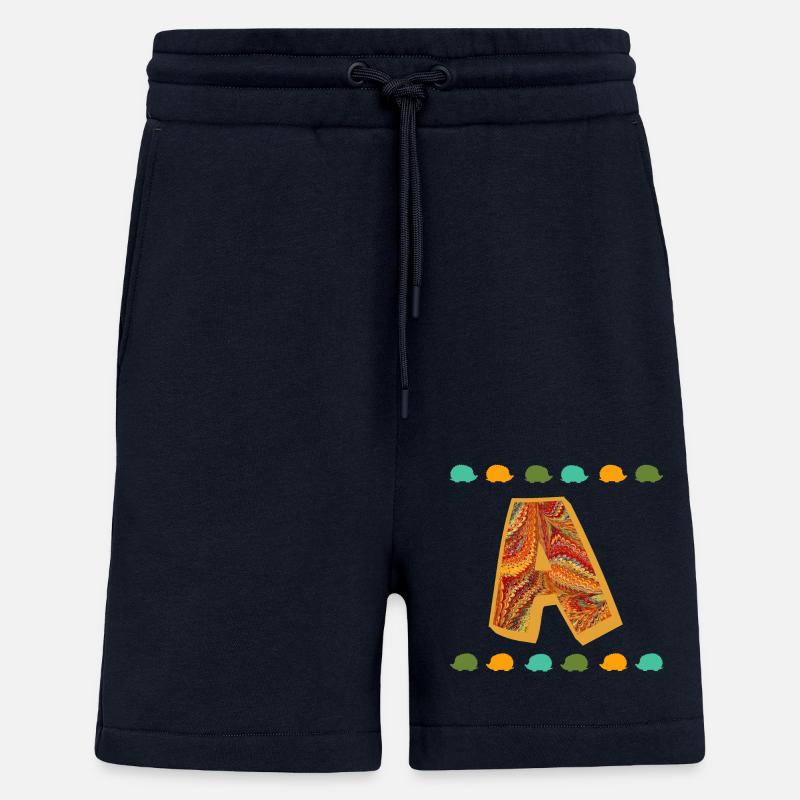 Hérisson E 22 A - Short bio décontracté fabriqué en UE - DARK NAVY