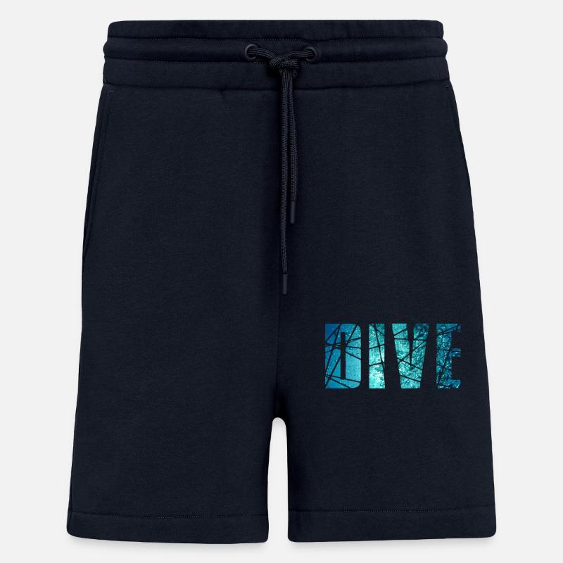 DIVE - Short bio décontracté fabriqué en UE - DARK NAVY