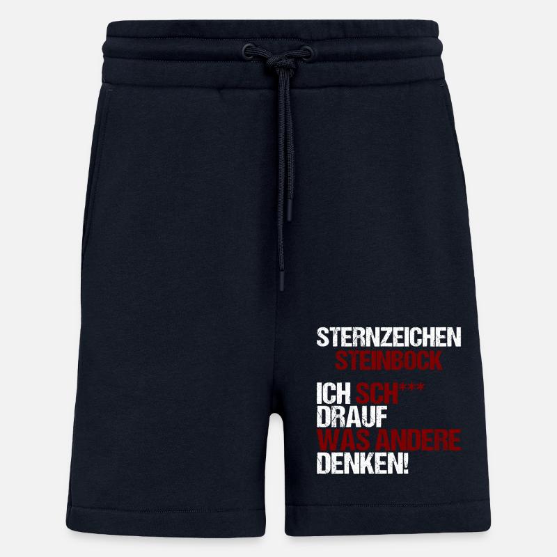 Sternzeichen Steinbock - Shorts - made by SPREAD - DARK NAVY