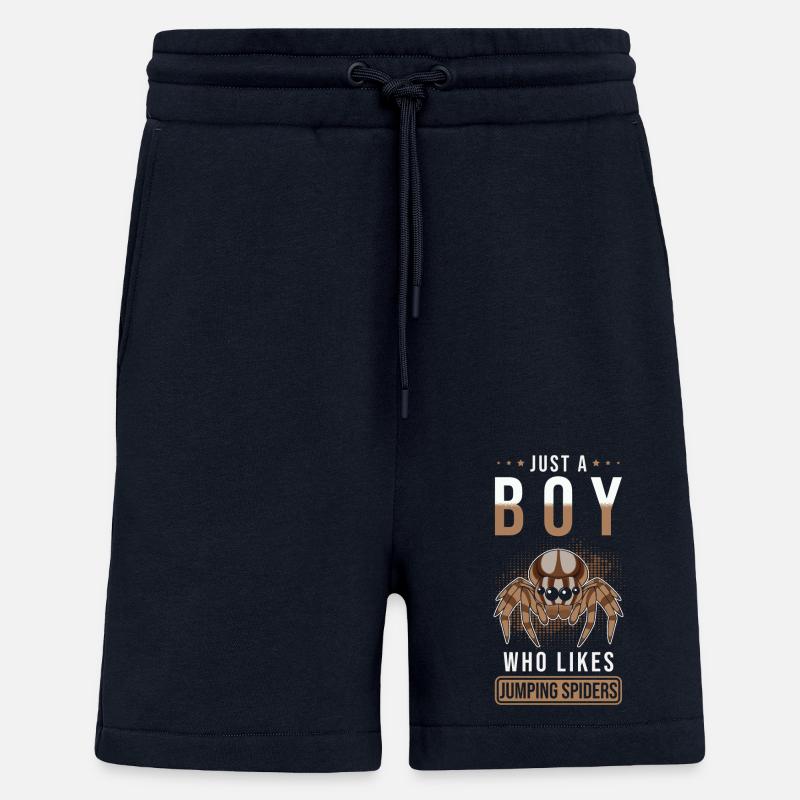 Springspinne Spruch - Shorts - made by SPREAD - DARK NAVY
