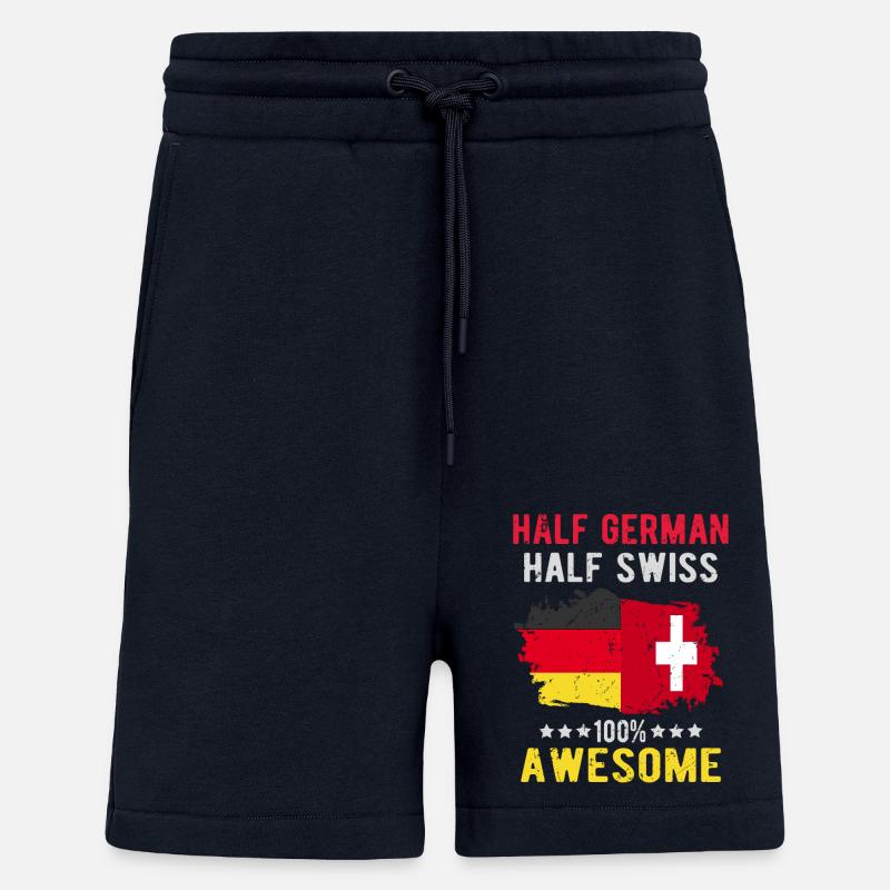Halb Deutsch Halb Schweizer - Shorts - made by SPREAD - DARK NAVY