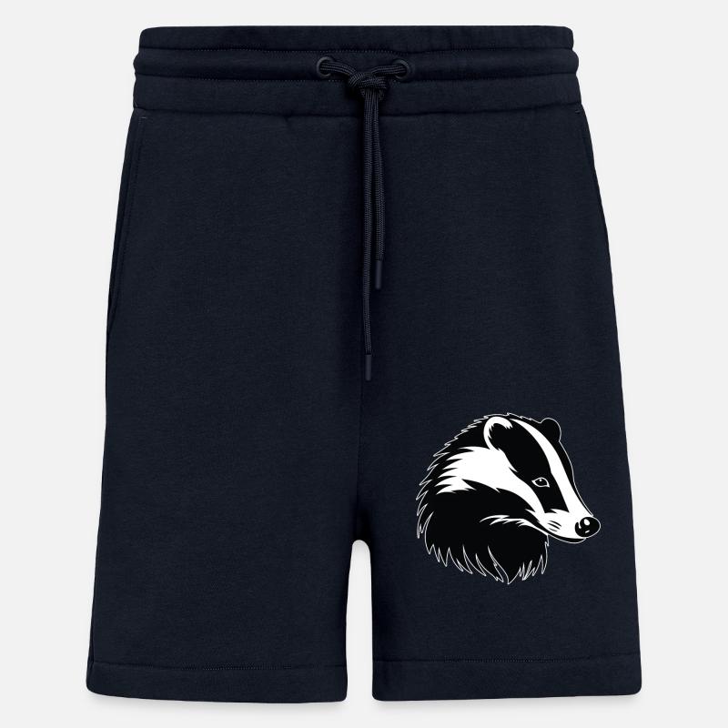 Blaireau Dachse Dachs - Short bio décontracté fabriqué en UE - DARK NAVY