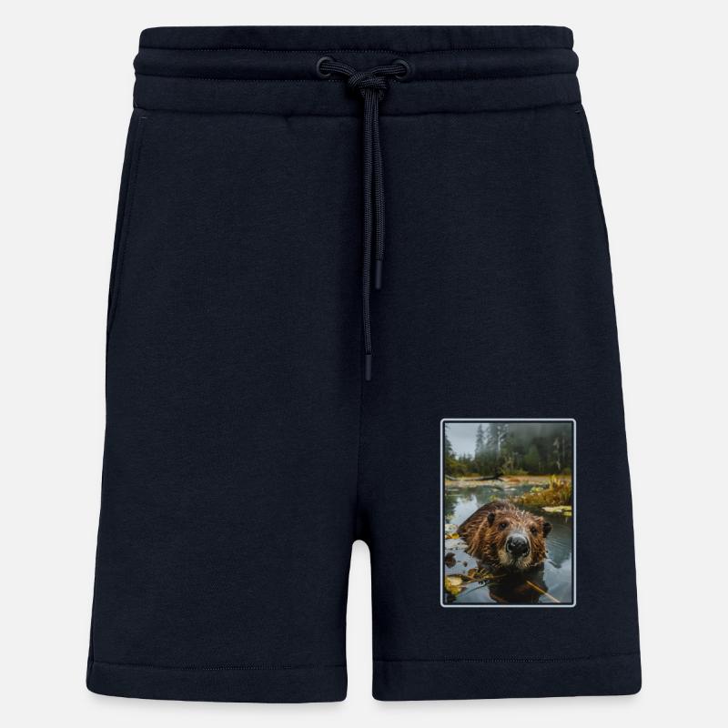 Beaver Biber - Short bio décontracté fabriqué en UE - DARK NAVY
