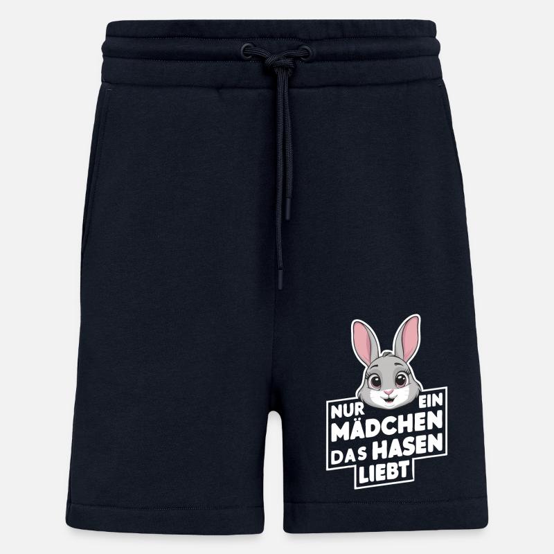 Bunny Bunnies Rabbit Pet - Shorts - made by SPREAD - DARK NAVY