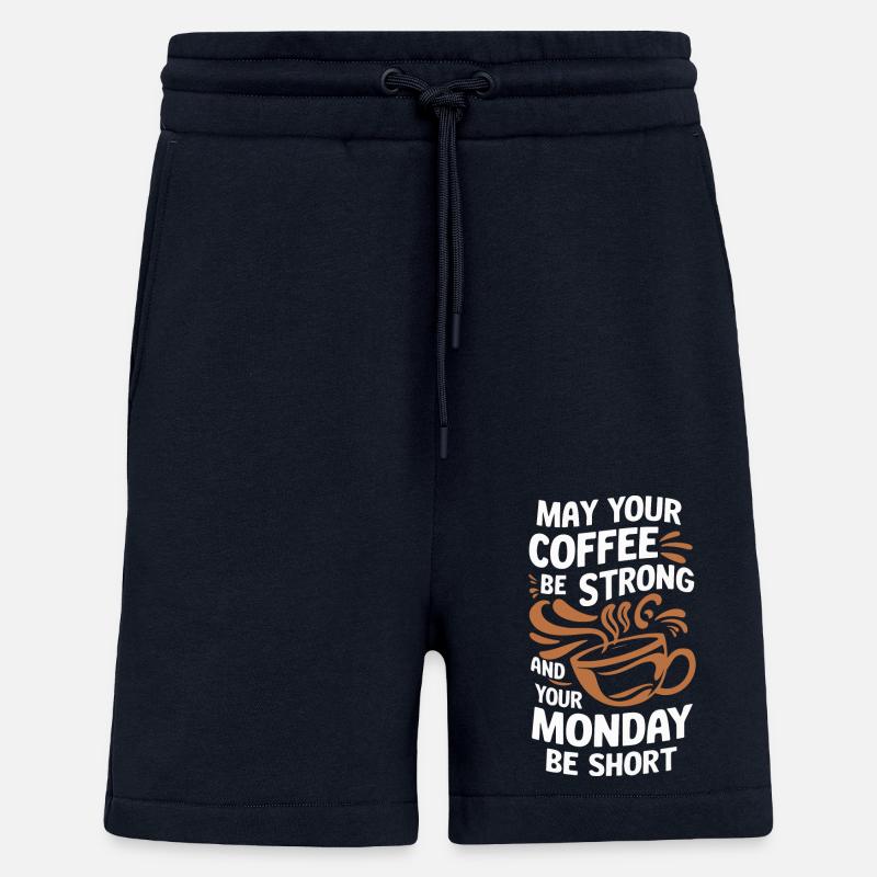 Kaffee Kaffees Trinker - Shorts - made by SPREAD - DARK NAVY