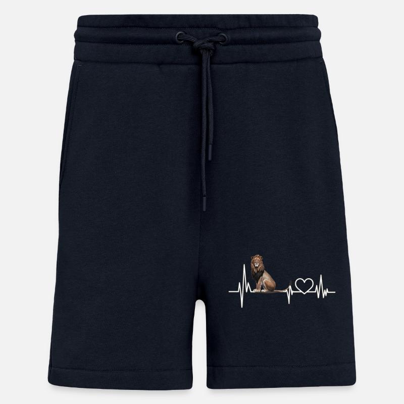 Lion - Short bio décontracté fabriqué en UE - DARK NAVY