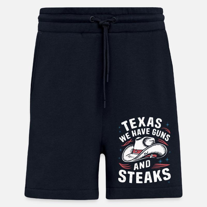Texas State Texans Texas - Shorts - made by SPREAD - DARK NAVY