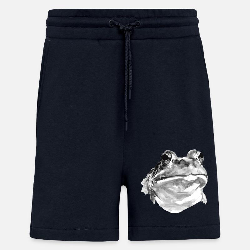 Grenouille - Short bio décontracté fabriqué en UE - DARK NAVY