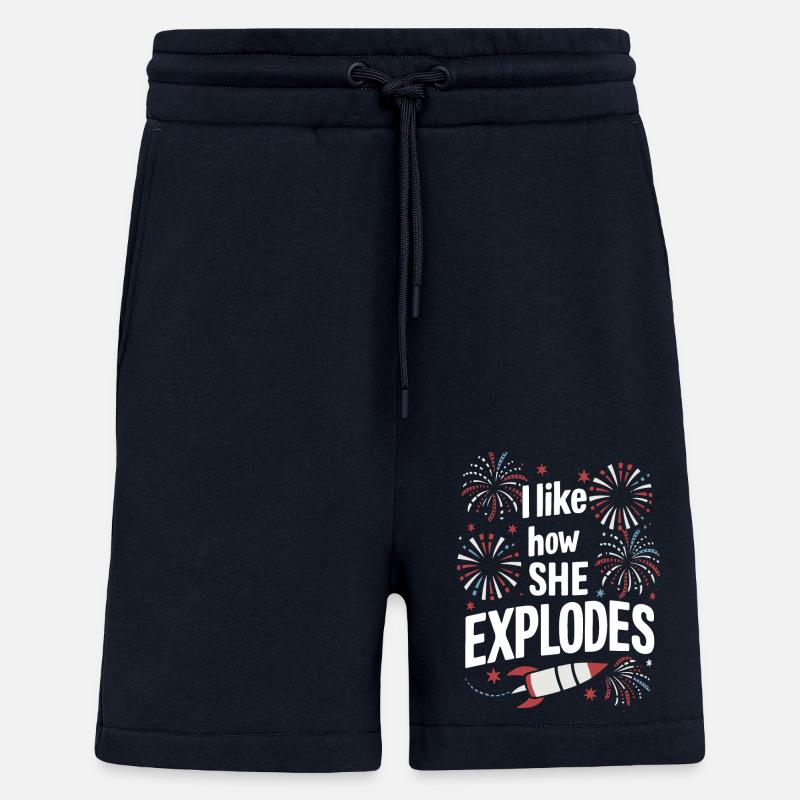 Pyrotechnics Fireworks Pyrotechnics - Shorts - made by SPREAD - DARK NAVY