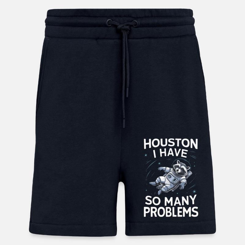 Raton laveur - Short bio décontracté fabriqué en UE - DARK NAVY