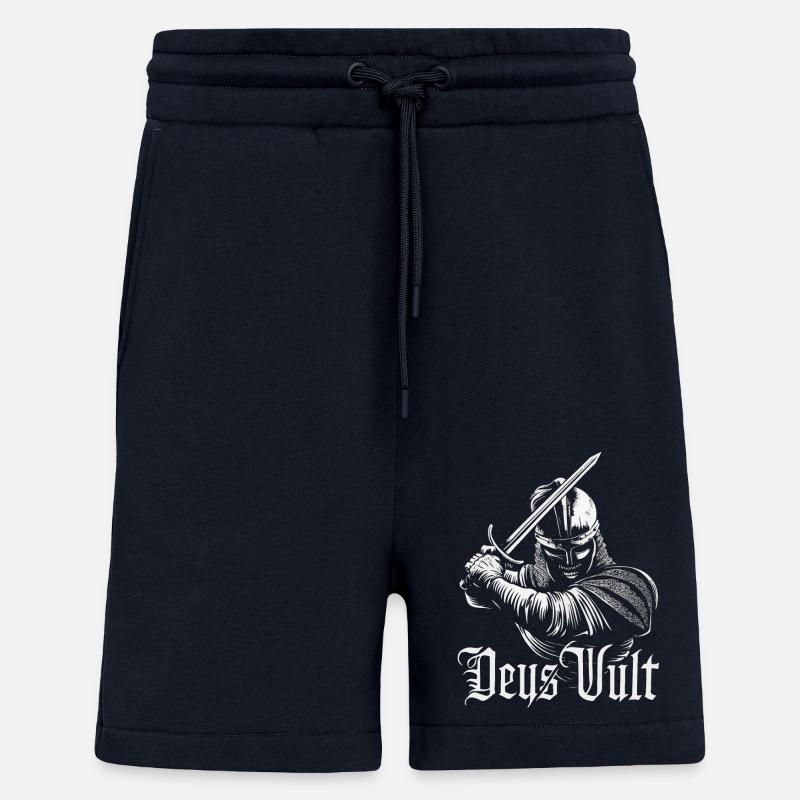 Crusader Knights Templar Middle Ages - Shorts - made by SPREAD - DARK NAVY