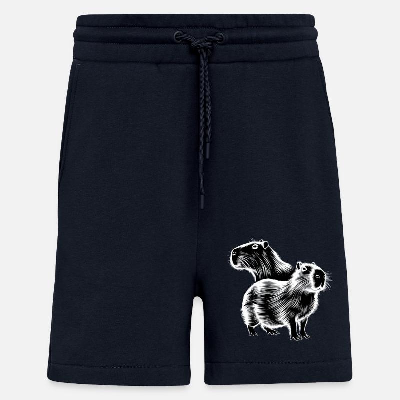 Capybara - Short bio décontracté fabriqué en UE - DARK NAVY