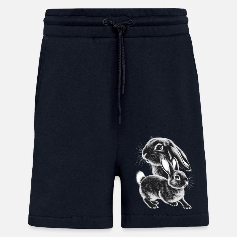 Rabbit - Shorts - made by SPREAD - DARK NAVY