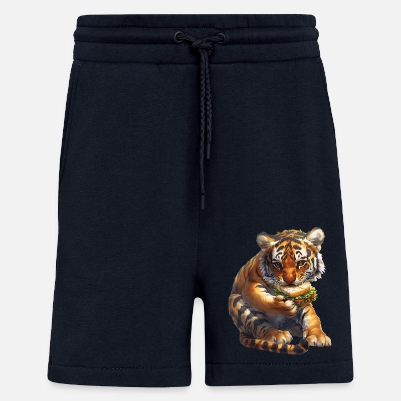 Tigre - Short bio décontracté fabriqué en UE - DARK NAVY