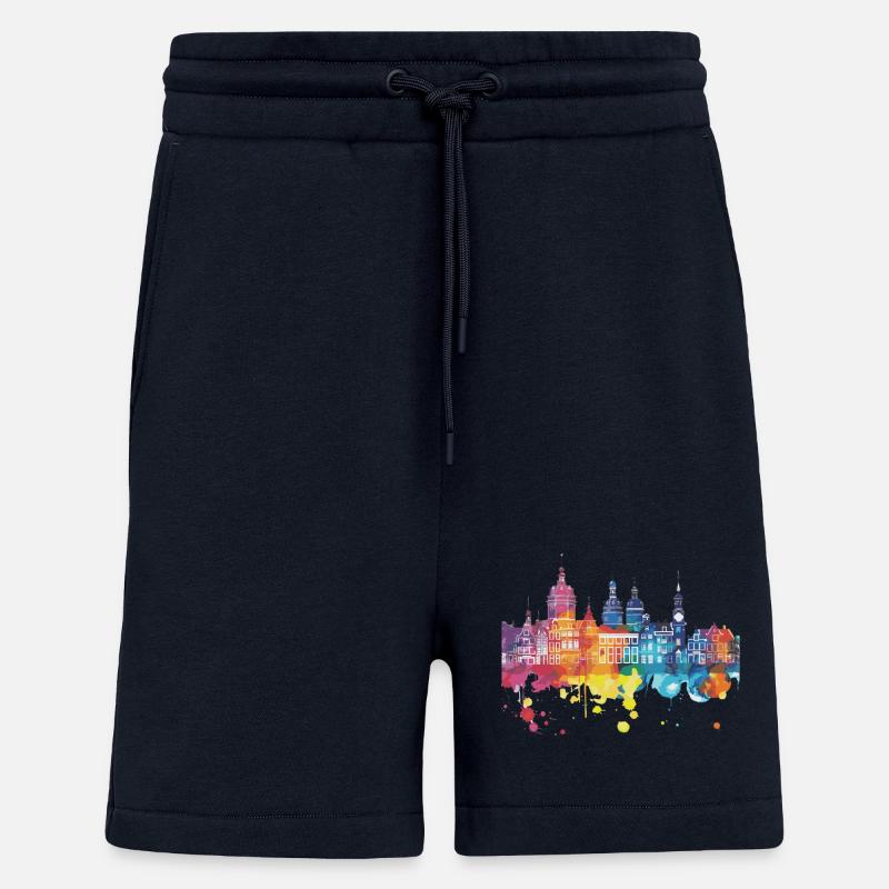 Zeist - Short bio décontracté fabriqué en UE - DARK NAVY