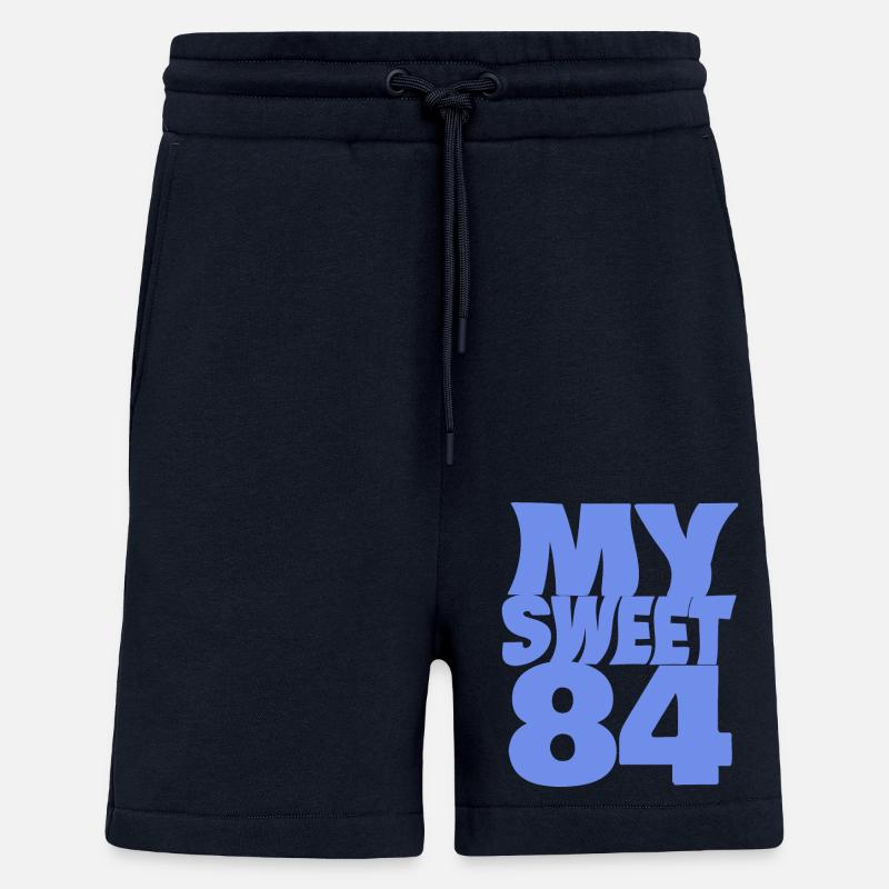 Doux 84 - Short bio décontracté fabriqué en UE - DARK NAVY