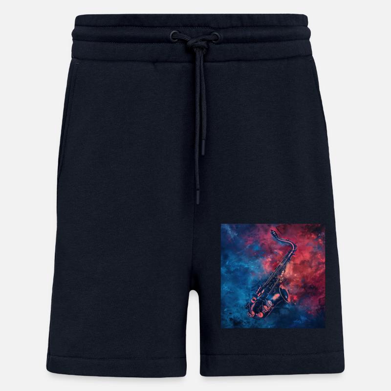 Saxophon - Shorts - made by SPREAD - DARK NAVY
