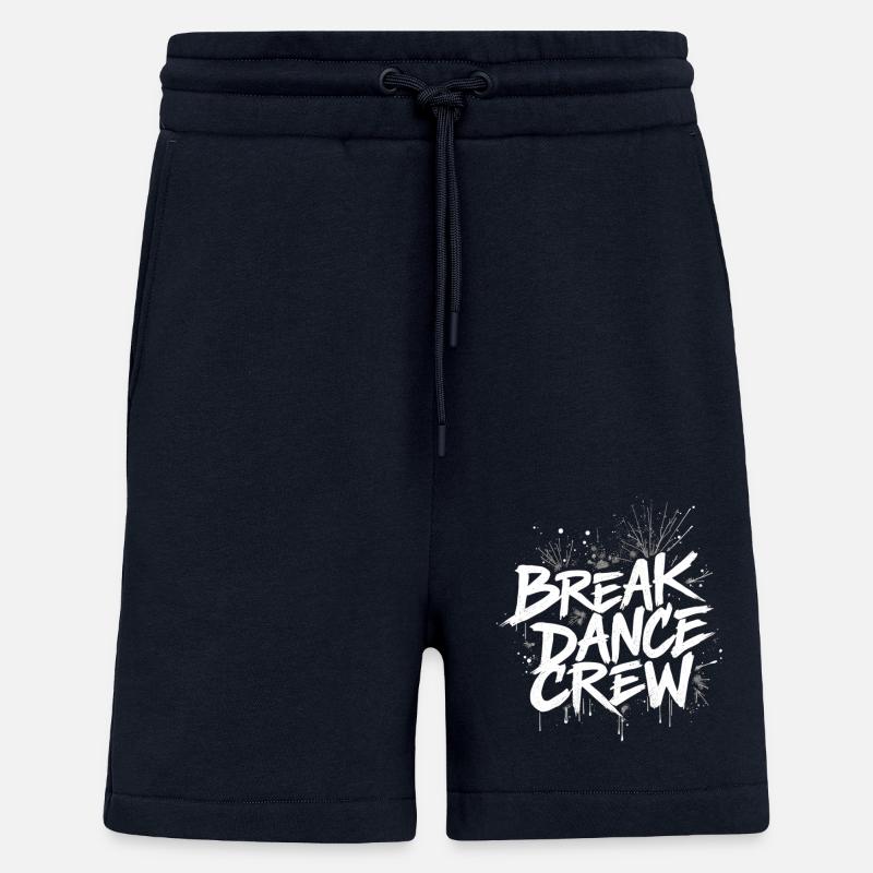 Breakdance Crew Breakdance Breakdancing Breakdance - Shorts - made by SPREAD - DARK NAVY