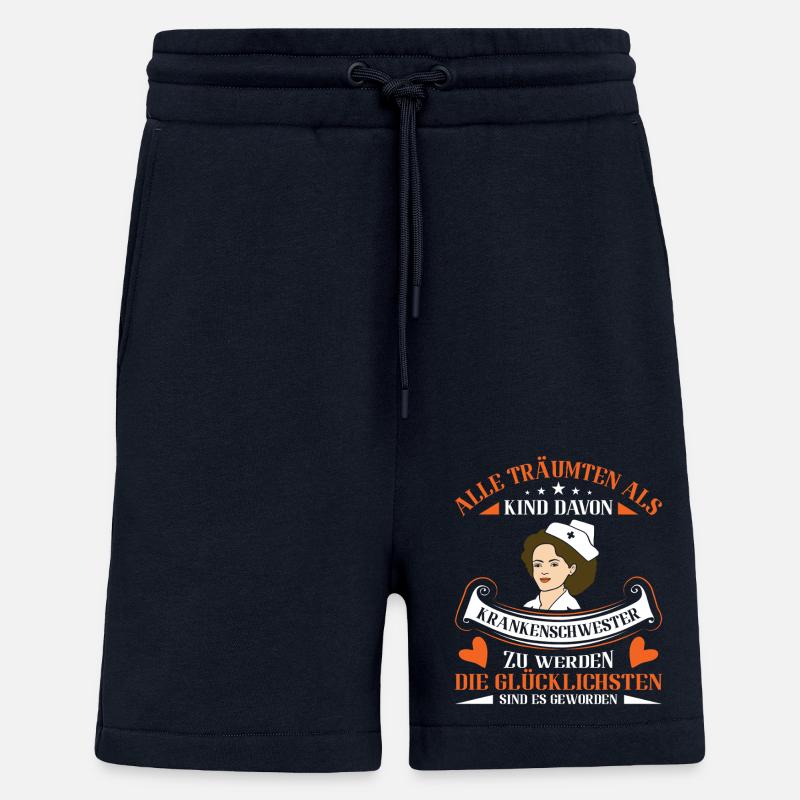 Krankenschwester Krankenpfleger - Shorts - made by SPREAD - DARK NAVY
