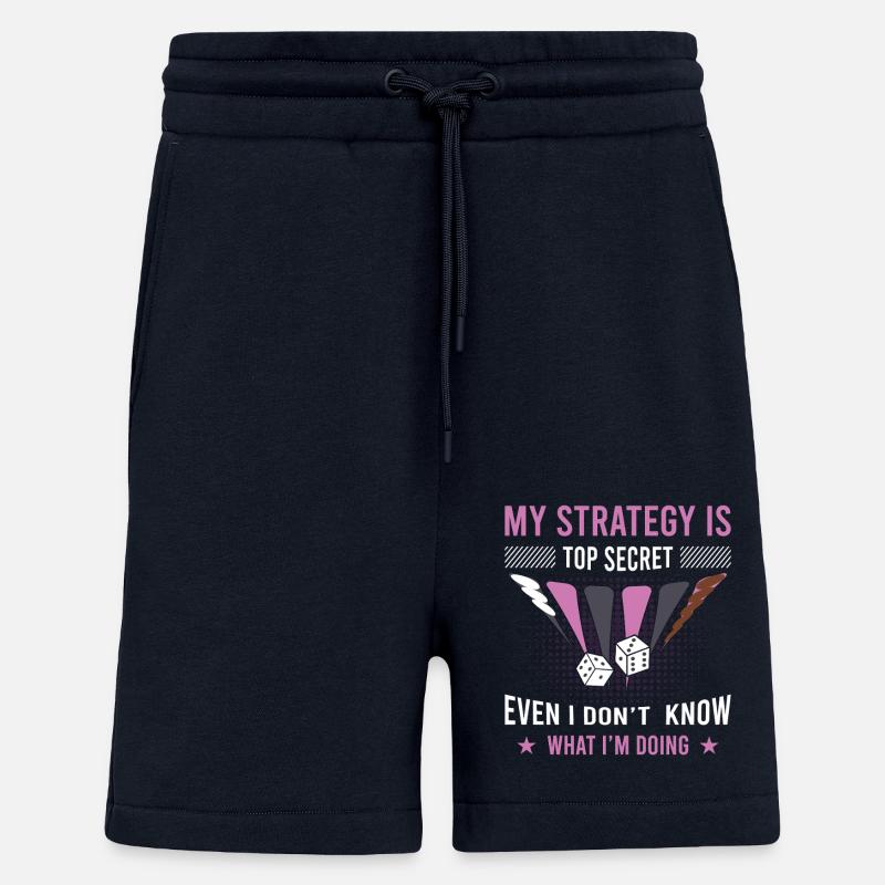 Backgammon Spiel - Shorts - made by SPREAD - DARK NAVY