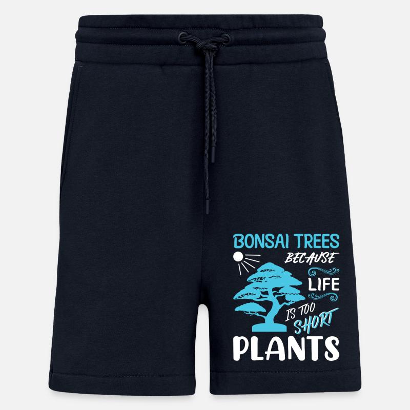 Bonsai Tree - Shorts - made by SPREAD - DARK NAVY