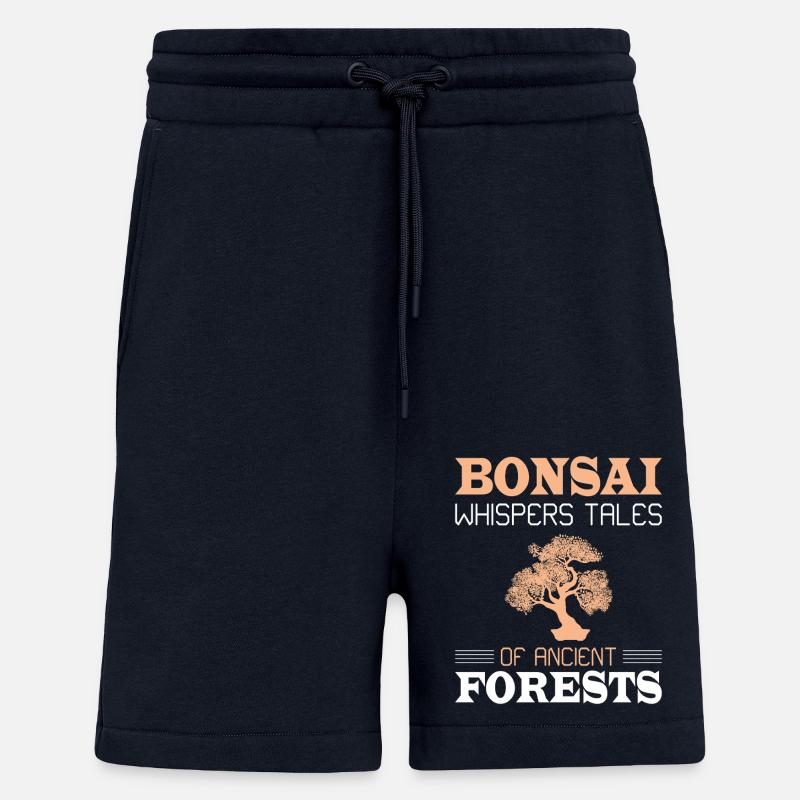 Bonsai Tree - Shorts - made by SPREAD - DARK NAVY