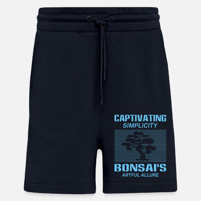 Bonsai Tree - Shorts - made by SPREAD - DARK NAVY