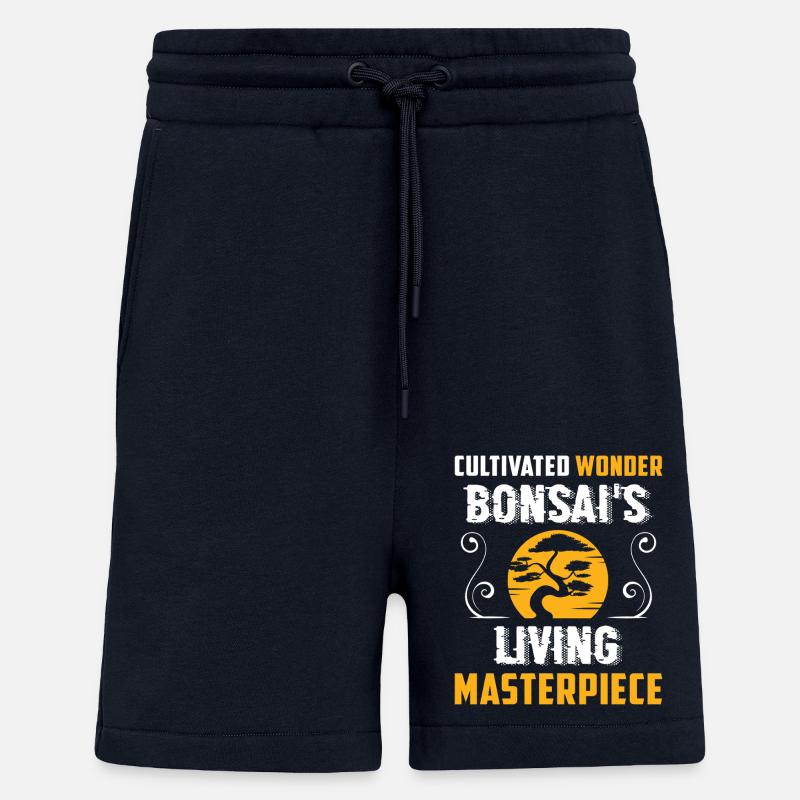 Bonsai Tree - Shorts - made by SPREAD - DARK NAVY