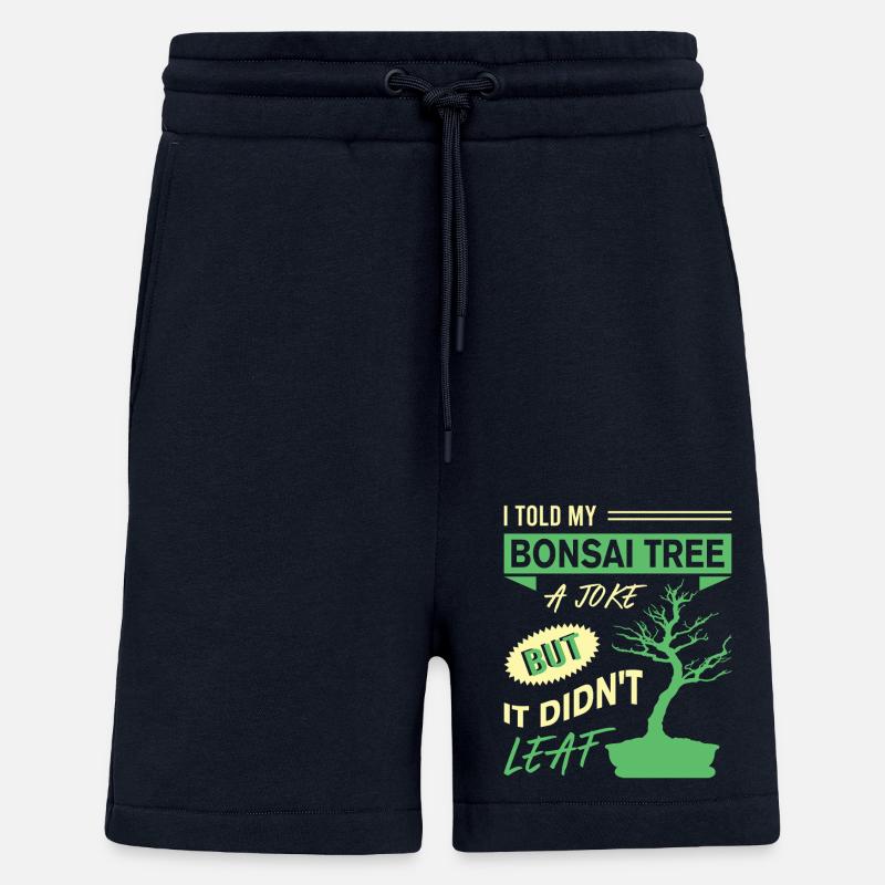 Bonsai Tree - Shorts - made by SPREAD - DARK NAVY