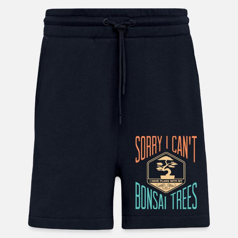 Bonsai Tree - Shorts - made by SPREAD - DARK NAVY